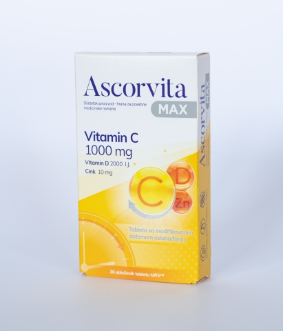 Аскорвита макс обложени таблети